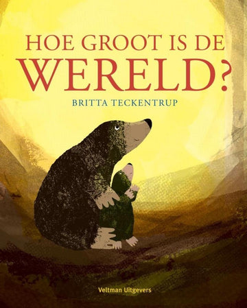 Hoe groot is de wereld? - Britta Teckentrup - Veltman Uitgevers